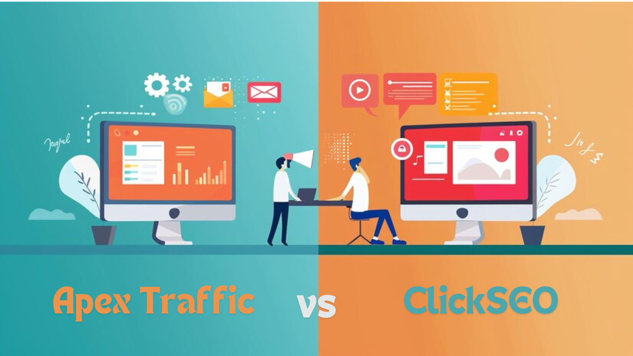 Apex Traffic vs. ClickSEO Comparison of both seo