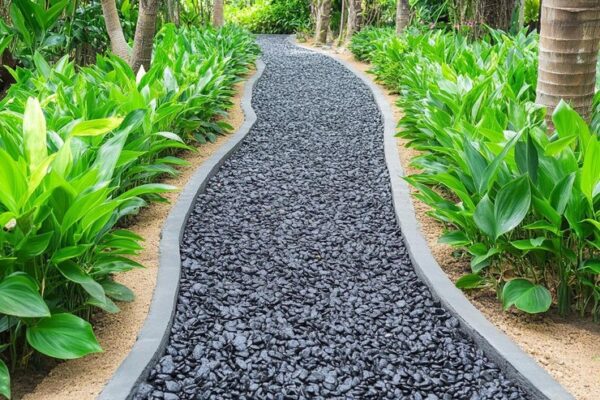 Rubber Mulch for Gardens and Playgrounds