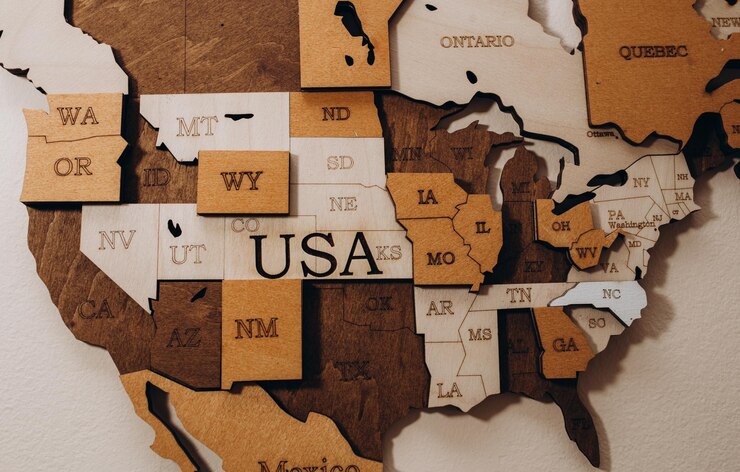 Map of the US: Understanding America’s Geography