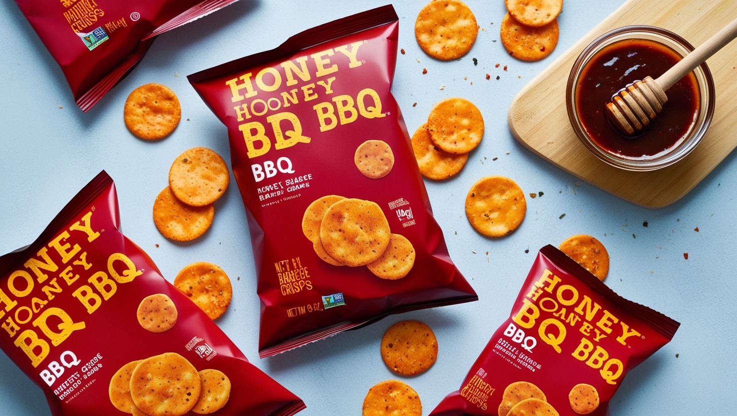 Honey BBQ Crisps the Perfect Crunch