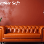 Orange Leather Sofa: A Bold Statement for Your Home