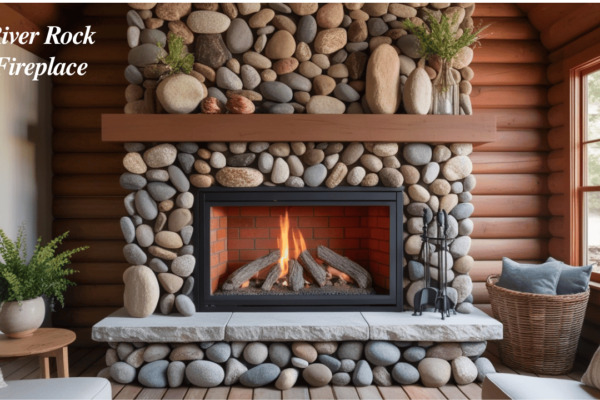 River Rock Fireplace Designs All Time Favorites