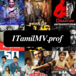 Screenshot of 1TamilMV.prof homepage showcasing Tamil movie listings