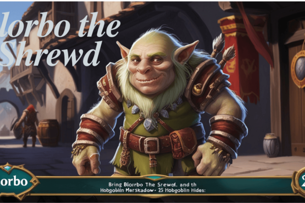 The Tale of Blorbo the Shrewd and the 25 Hobgoblin Hides