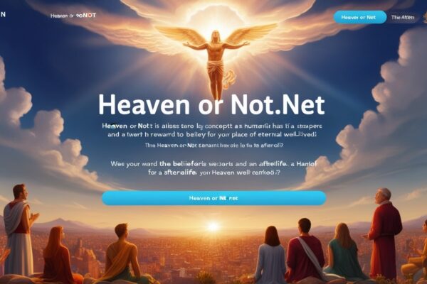 Heaven or Not.net: A Portal for Spiritual Discovery