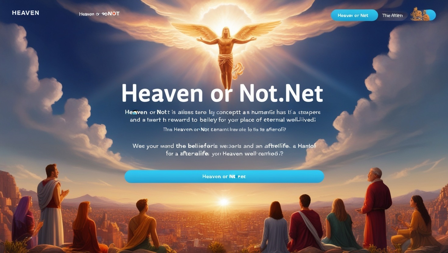 Heaven or Not.net: A Portal for Spiritual Discovery