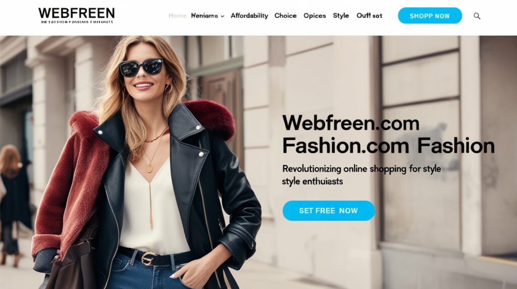 Webfreen.com Fashion offers trendy and affordable clothing options for every occasion.