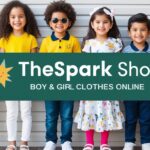 Trendy boy and girl clothes collection at TheSpark Shop online