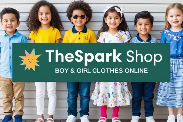 Trendy boy and girl clothes collection at TheSpark Shop online