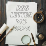 RSS Letter No. 0876 - Promoting Nationalism, Economic Self-Reliance, and Cultural Pride