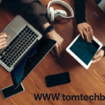 TomTechBlog site showcasing latest technology trends and gadgets