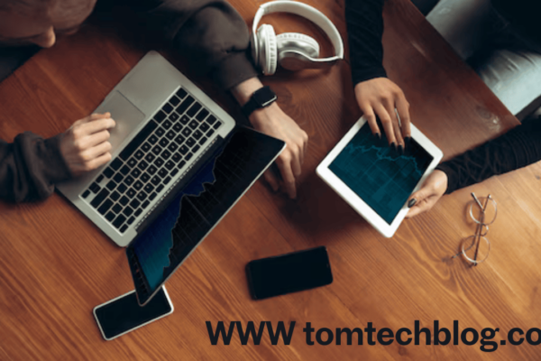 TomTechBlog site showcasing latest technology trends and gadgets